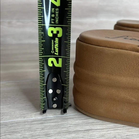 Free People Haven Thong Platform Camel Brown Tan Sandals Size 5.5 - Picture 12 of 12